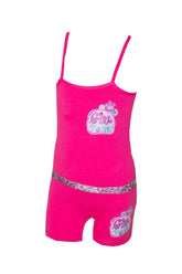 Cottonil Girls Heart Top Hot Short Set